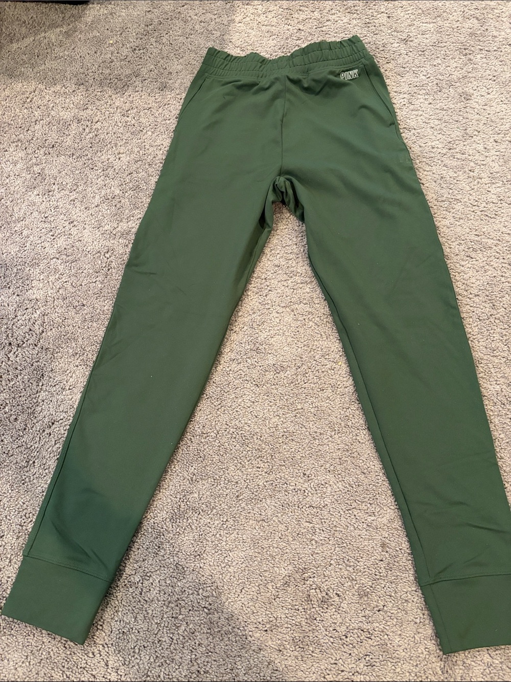 PINK Victoria's Secret Olive Green Leggings